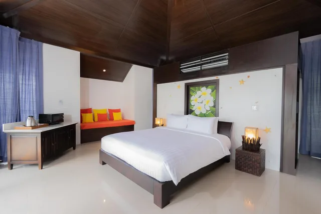 فيلا بسرير كينج بغرفة نوم واحدة، Dhevan Dara Resort Spa 4/7