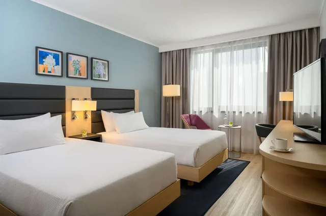 غرفة بسريرين منفصلين، Hilton Garden Inn Budapest 7/12