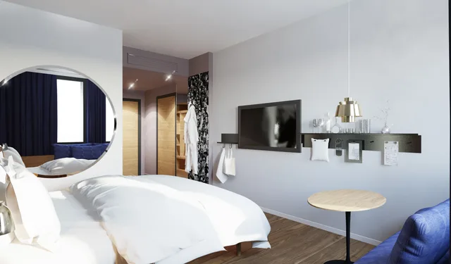 غرفة قياسية بسريرين منفصلين، Roomz Vienna Prater 6/8