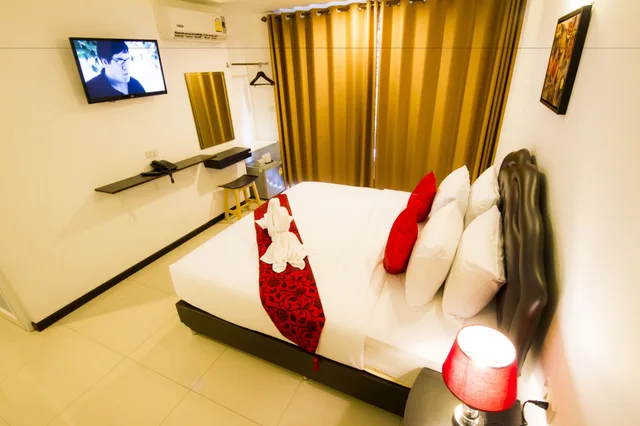 غرفة ديلوكس بسرير مزدوج بشرفة، Th Beach Hotel 3/3
