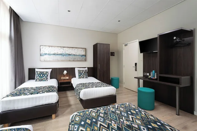 غرفة رباعية بأربعة أسرّة، Hotel Damsquare 5/10