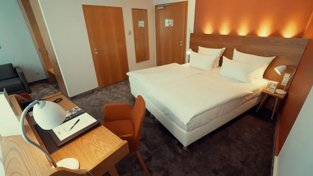 غرفة تنفيذية بسرير كينج، Hotel Adler Asperg 10/10