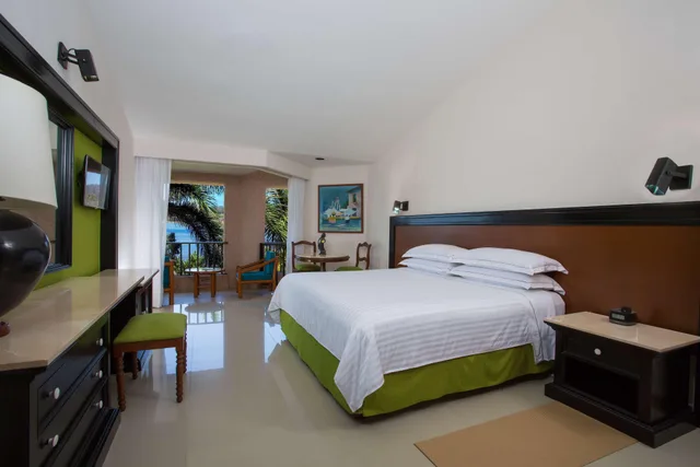 غرفة ديلوكس بسرير مزدوج بإطلالة على البحر، Barcelo Huatulco - All Inclusive 3/3