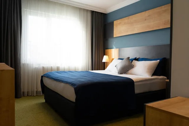 غرفة قياسية بسرير مزدوج بإطلالة على البحر بغرفة نوم واحدة، Sinop Mola Hotel 8/10