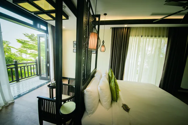بنغل بسرير كوين بإطلالة على الحديقة، Koi Resort Spa Hoi An 10/10