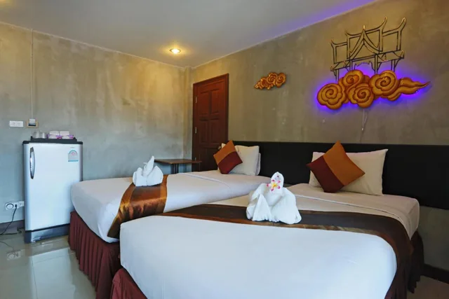 غرفة بريميوم بسريرين منفصلين، Baan Kamala Fantasea Hotel 10/10