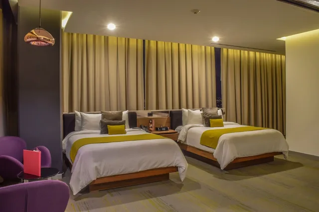 junior suite, 2 double beds, Hotel Belo Grand Morelia 2/5