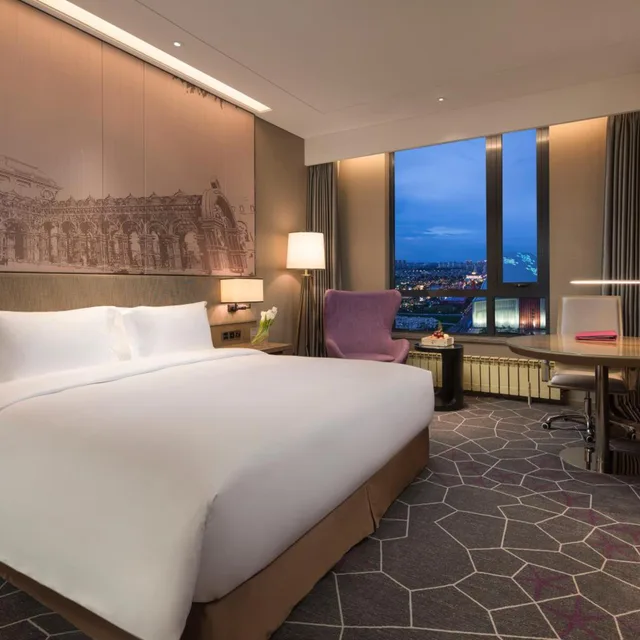غرفة سوبيريور بسرير مزدوج أو سريرين منفصلين، CROWNE PLAZA HARBIN SONGBEI 1/8
