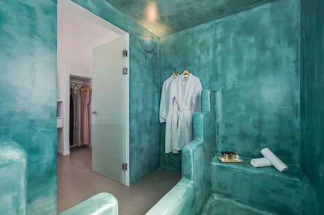 Honeymoon, Suite, Caldera View, Two Story, Bathtub، Villa Irini Fira 6/9