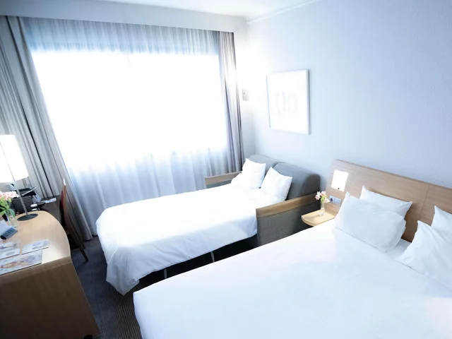 غرفة تنفيذية عائلية بسرير مزدوج مع أريكة، Novotel Athenes 2/10
