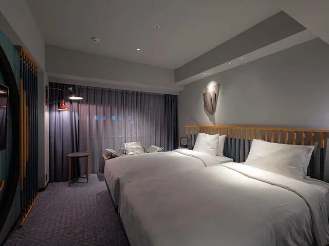 غرفة سوبيريور بسريرين منفصلين بحوض استحمام، Mercure Kyoto Station 2/10