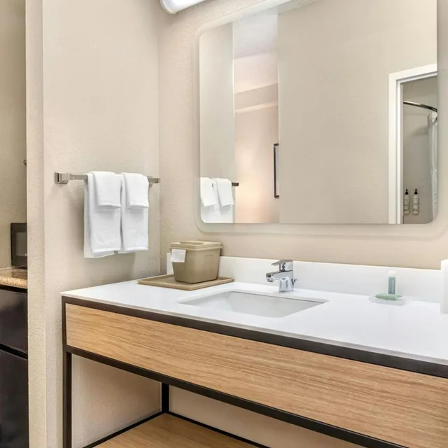 Room, King Bed, Partial View, Sofa، Comfort Suites Elkridge Columbia Gateway 6/8