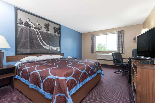 غرفة بسرير كينج، Super 8 by Wyndham Corbin/London KY 1/7