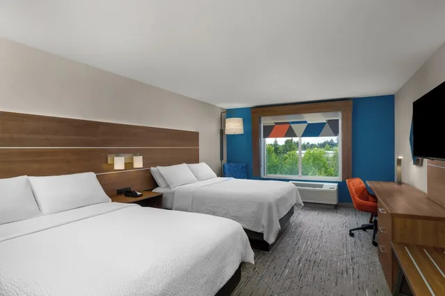 غرفة قياسية بسريرين كوين، Holiday Inn Express and Suites Salem North - Keizer 1/7