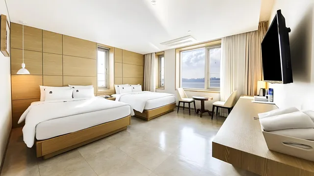 Family, 2 Double Beds, Benikea The Bliss Hotel 2/2