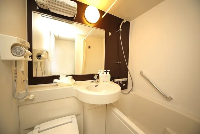 Room, Twin Beds, Smoking, Hotel Awina Osaka 4/4