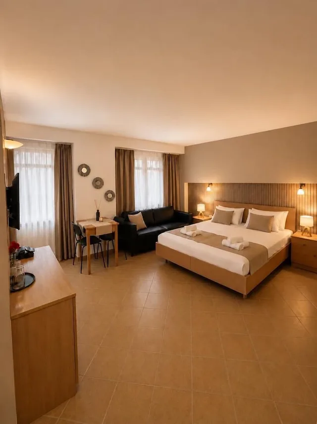 شقة بسرير كينج وسريرين منفصلين، Esprit Hotel Budapest 9/10