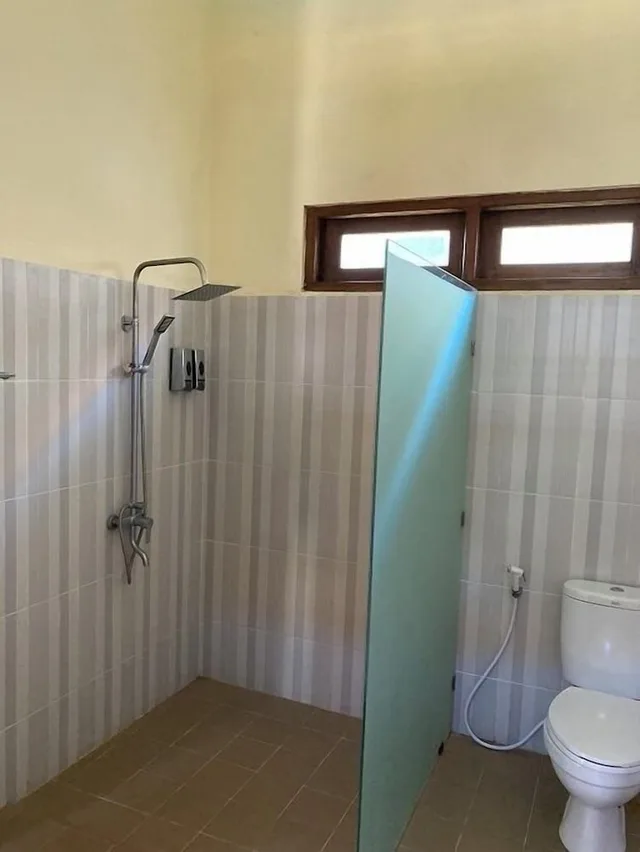 غرفة سوبيريور بسرير كوين، Villa Agung Beach Inn 4/4