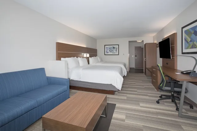 جناح بسريرين كوين، Holiday Inn Express and Suites Sioux City North Event Center an IHG Hotel 2/3
