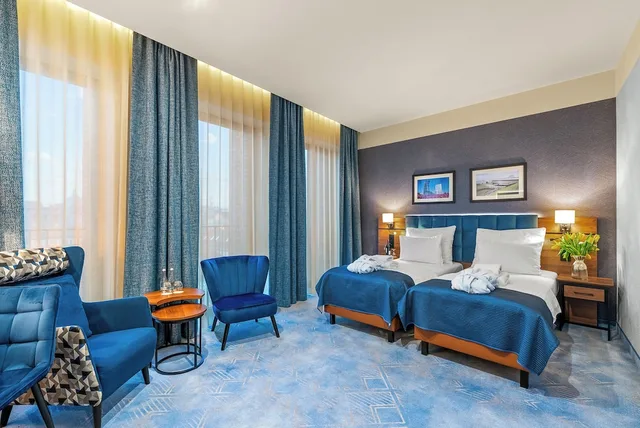 غرفة ديلوكس بسرير مزدوج أو سريرين منفصلين، Hotel Diament Plaza Katowice 2/10