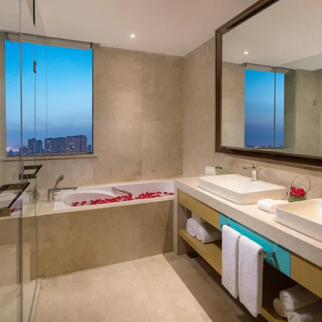 جناح بسرير كينج بغرفة نوم واحدة مع دخول الصالة، Holiday Inn Tianjin Xiqing 7/8