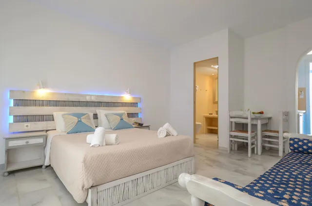 استوديو بسرير مزدوج مع أريكة، Agios Prokopios Hotel 5/10