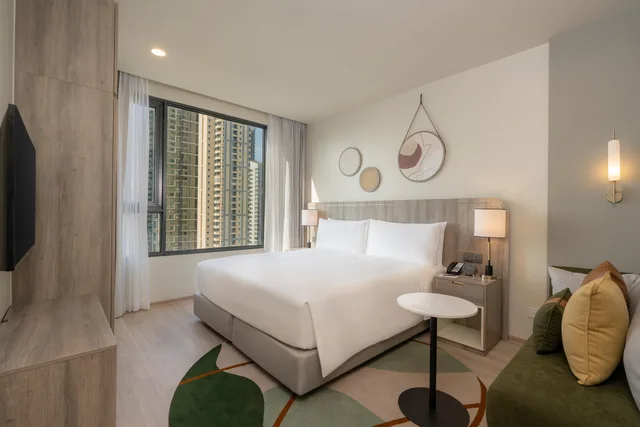 غرفة بسرير مزدوج لذوي الإعاقة، Staybridge Suites Bangkok Sukhumvit 2/4