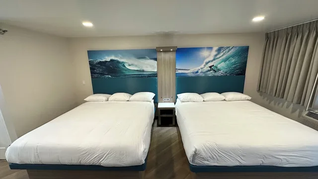 غرفة بسريرين كينج، Costa Mesa Inn 1/3