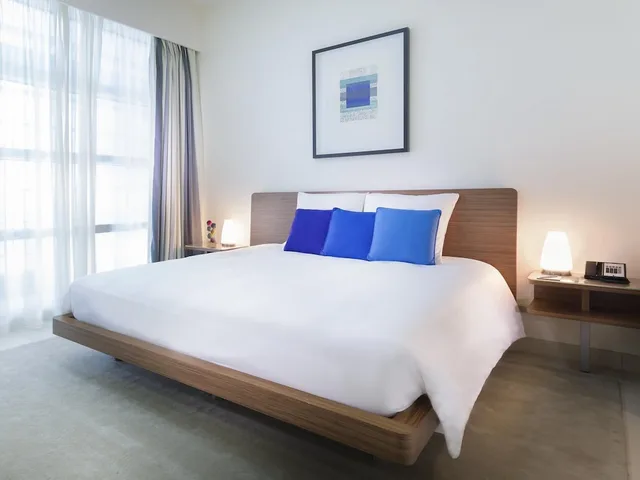 شقة بسريرين مزدوجين بـ3 غرف نوم، Aparthotel Adagio Abu Dhabi Al Bustan 3/10
