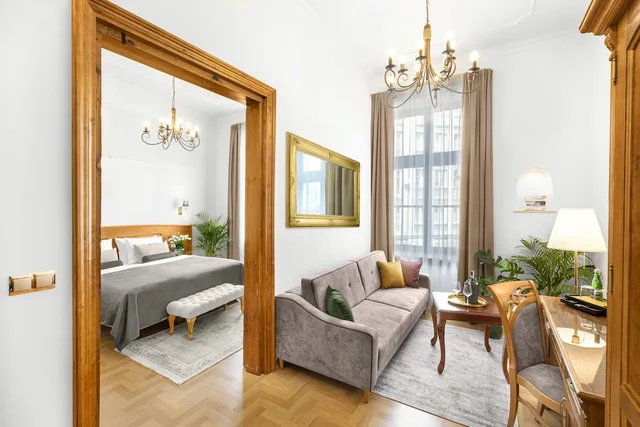 شقة ديلوكس بسرير مزدوج مع أريكة، Ventus Rosa Boutique Aparthotel 2/5