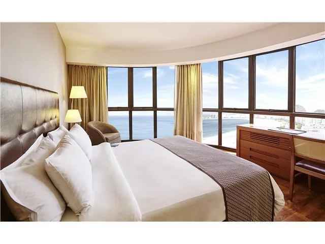 غرفة ديلوكس بانورامية بإطلالة على البحر في الطابق العلوي، Portobay Rio De Janeiro 2/2