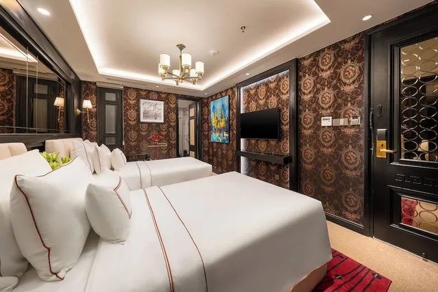 غرفة تنفيذية بسريرين منفصلين، The Haron Hanoi Boutique Hotel 5/10