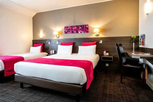 غرفة قياسية ثلاثية، Hotel Des Dunes 2/3
