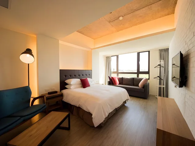 غرفة بسرير مزدوج بإطلالة، Beras Manor Kenting 2/2