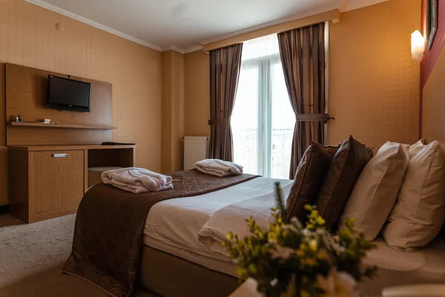 غرفة قياسية بسرير مزدوج أو سريرين منفصلين، Atabay Termal Hotel 10/10