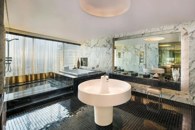 1 Bedroom, Presidential, Penthouse, Suite, King Bed, Top Floor، W Bangkok Hotel 7/10