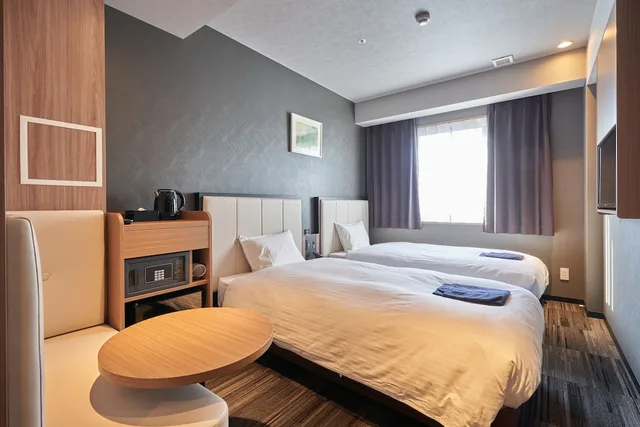 غرفة بسريرين منفصلين، Welina Hotel Premier Nakanoshima West 1/3