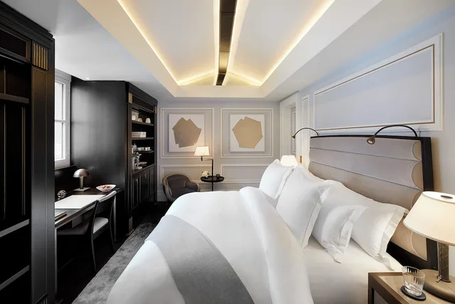غرفة بريميير بسرير كينج، Hotel Particulier Villeroy 1/4