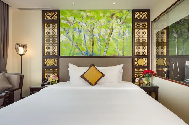 غرفة ديلوكس بإطلالة على المدينة، Thanh Lich Royal Boutique Hotel 2/7
