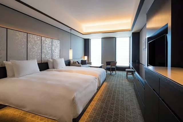 غرفة سوبيريور بسريرين مزدوجين في المبنى الرئيسي، Portom International Hokkaido 1/2