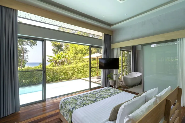 Hill, Pool, Tropical, Villa, King Bed، The Beach Natural Resort Koh Kood 2/2
