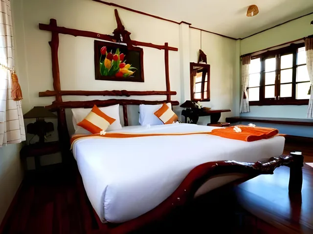 كوخ بسرير كينج، Talkoo Beach Resort 1/2