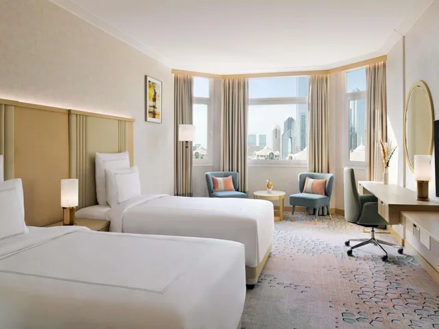 غرفة ديلوكس بسرير فردي، Swissotel Al Murooj Dubai 3/6