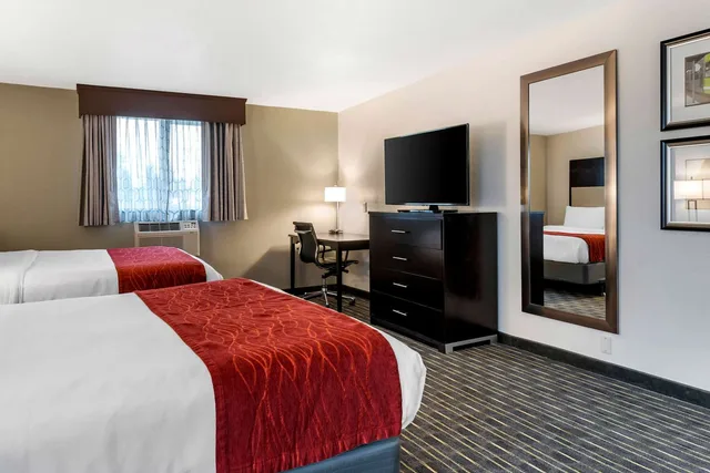 غرفة بسريرين كوين، Comfort Inn and Suites Tigard near Washington Square 5/8