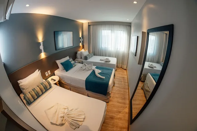 غرفة كومفورت ثلاثية بثلاثة أسرّة، Hotel Agua De Coco 9/10