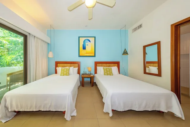 غرفة أساسية ثلاثية بسريرين كوين، Riviera Maya Suites 5/10
