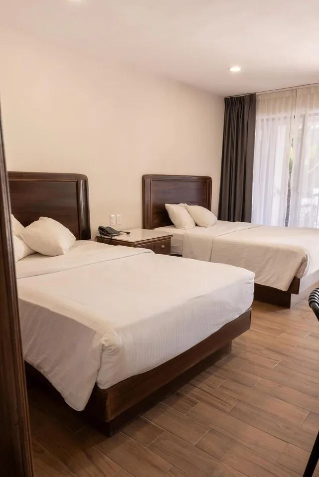غرفة بسريرين مزدوجين، San Antonio Tampico 3/10