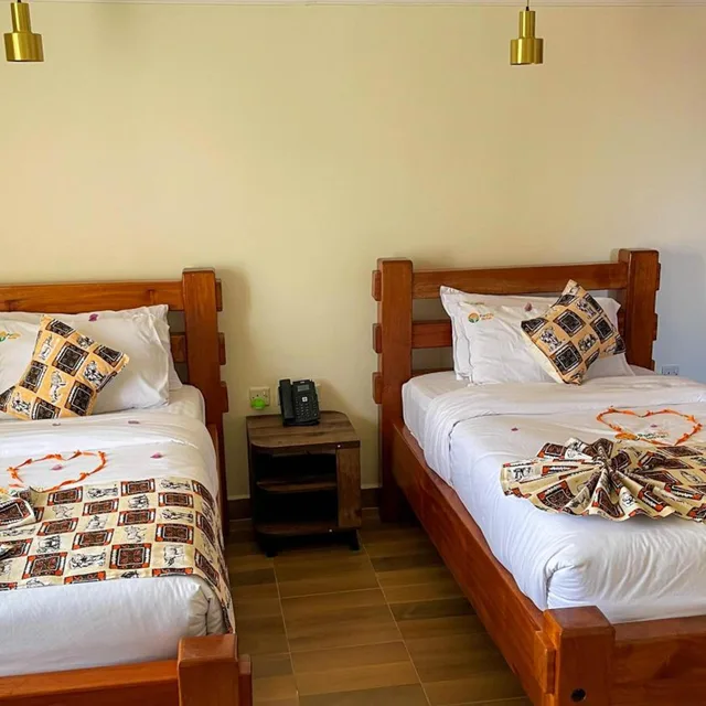 غرفة سوبيريور بسريرين منفصلين، PORI CITY HOTEL 1/8