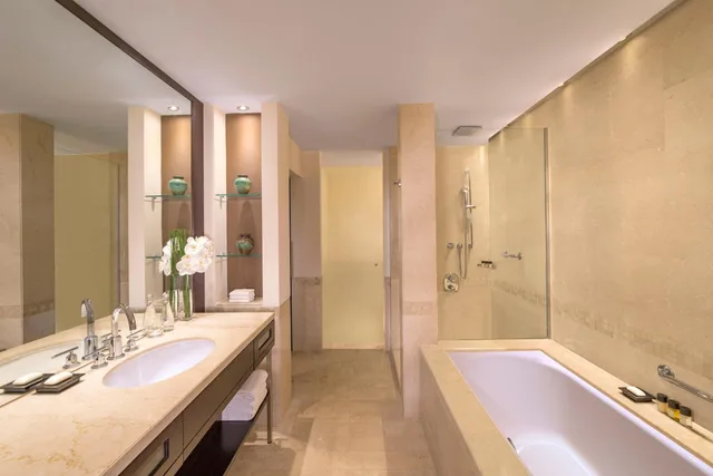 غرفة بسرير فردي بإطلالة، Grand Hyatt Doha Hotel and Villas 6/6