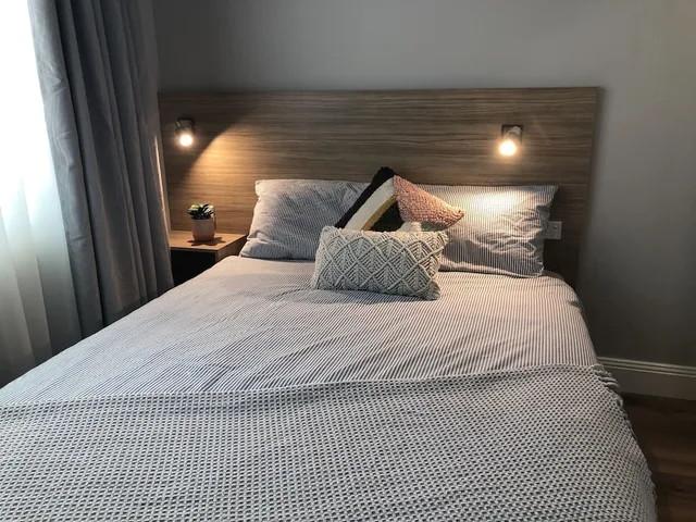 غرفة بسرير مزدوج بحمام خاص، Carnarvon Lodge Kirribilli, Sydney 2/10